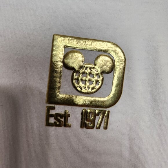 2021 Disney World Parks New Year’s Eve Pinkish Gold Spirit Jersey Size Large - Picture 7 of 15